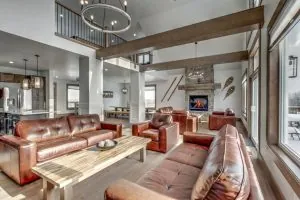 large group chalet rentals are spacious