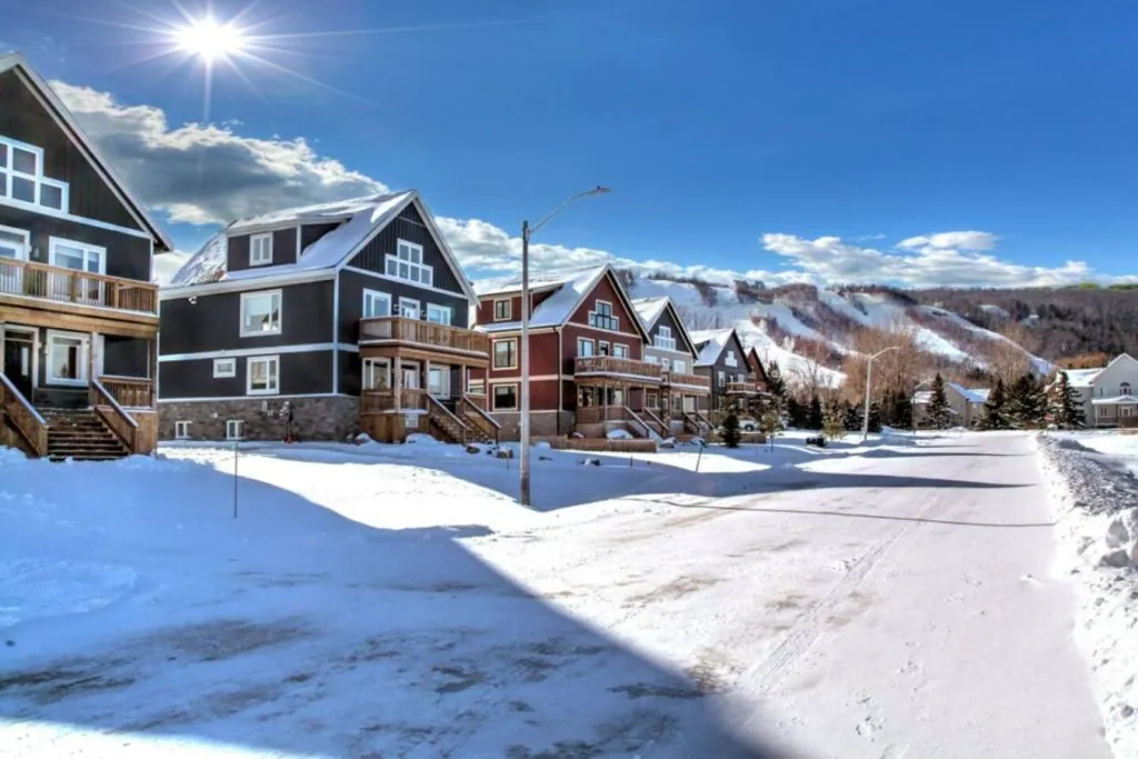 large group chalet rentals at blue mountain