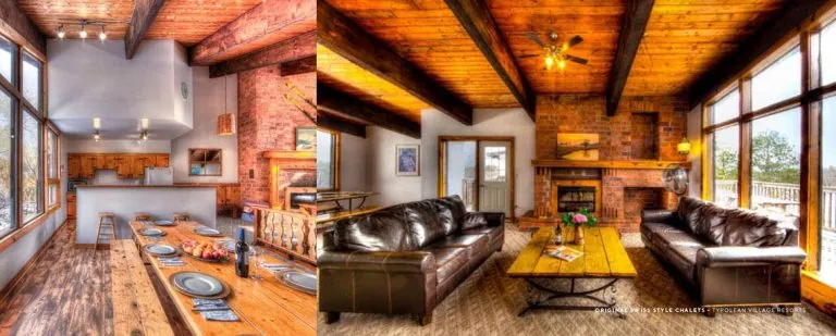 Original Swiss Style Chalet Features