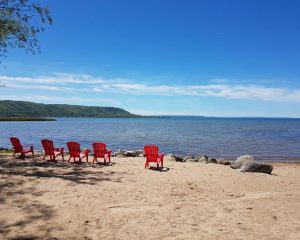 Private beach access for Tyrolean Village Resorts guests