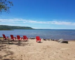 Private beach access for Tyrolean Village Resorts guests